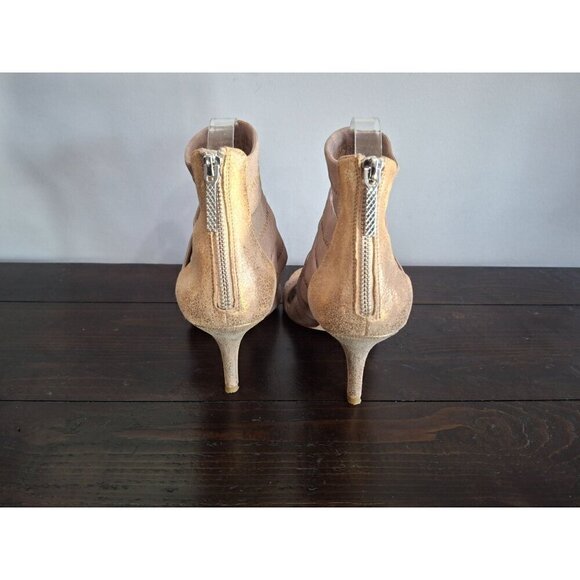 Donald J Pliner Gigee Strappy Metallic Leather Pumps/Pre-owned, Sz. 8.5M - Picture 6 of 8